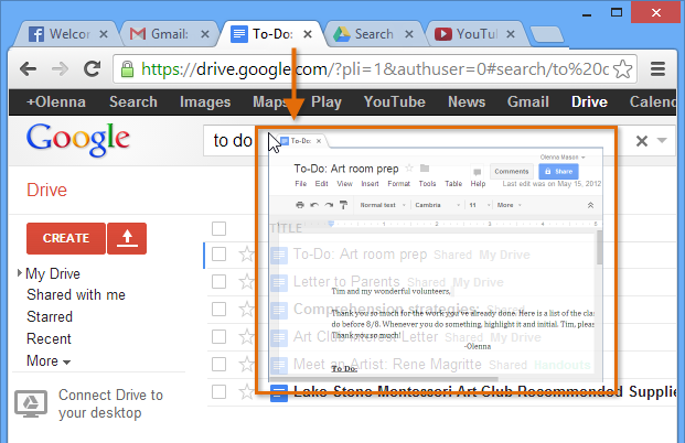 Screenshot of Google Chrome