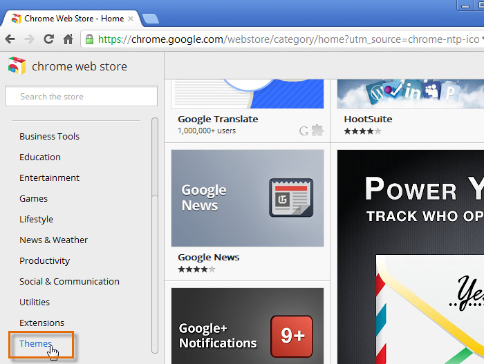 Screenshot of Google Chrome