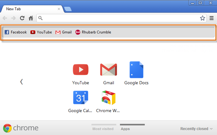 Screenshot of Google Chrome