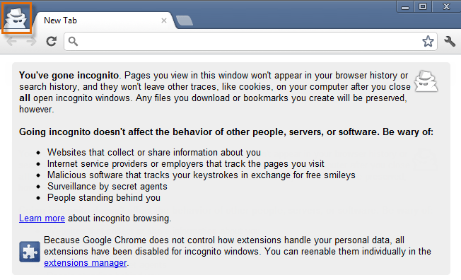 Screenshot of Google Chrome