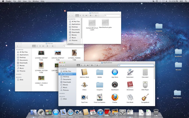 The OS X GUI