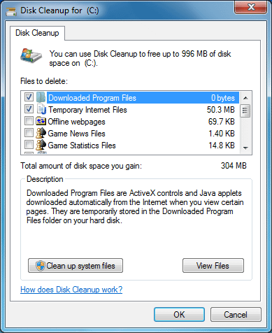 Disk Defragmenter