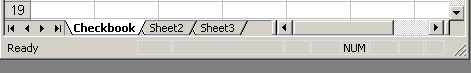 Sheet1 Renamed to Checkbook