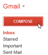 Screenshot of Gmail