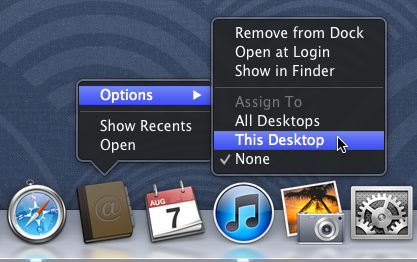 Screenshot of OS X Mountain Lion