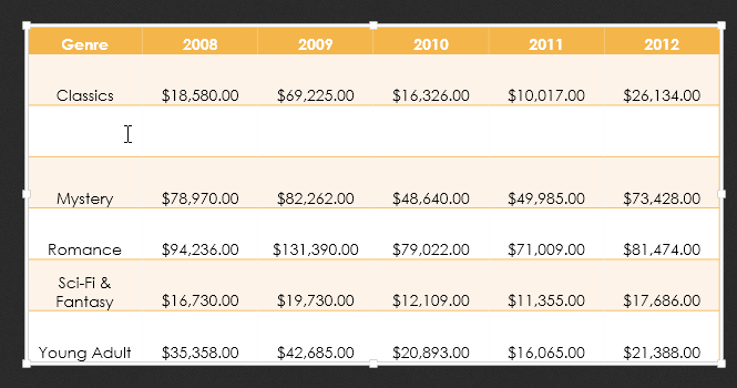 Screenshot of PowerPoint 2013