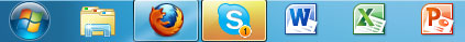 New IM on the taskbar