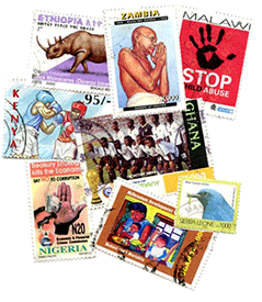 Stamps from around the world