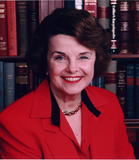 Dianne Feinstein, California.  co-chair