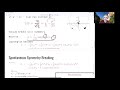 Lecture 7.1: Higgs Mechanism (13:24)