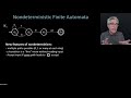 Lecture 2: Nondeterminism, Closure Properties, Regular Expressions → Finite Automata