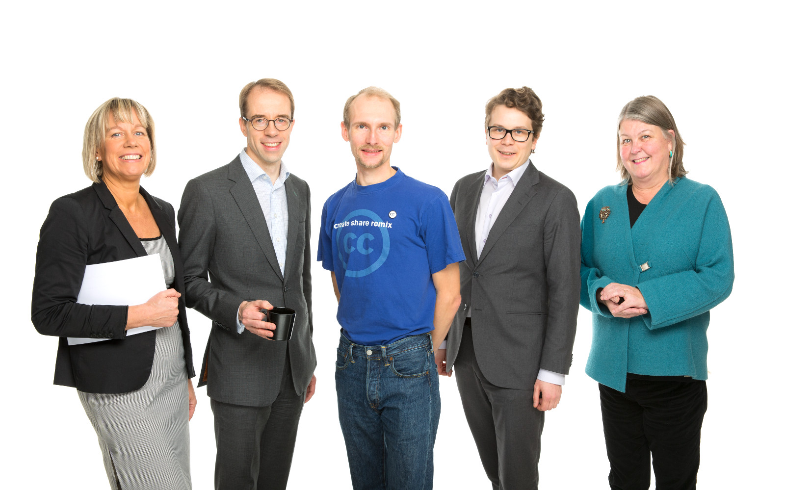 Maria Rehbinder, Martin von Willebrand, Tarmo Toikkanen, Henri Tanskanen, and Liisa Laakso-Tammisto