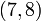 (7,8)