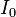I_0 \,\!