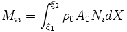M_{ii} = \int_{\xi_1}^{\xi_2}\rho_0A_0N_i dX