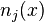 n_{j}(x)
