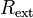  R_\mathrm{ext} \,\!