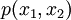 p(x_1,x_2)