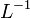 \ L^{-1} 